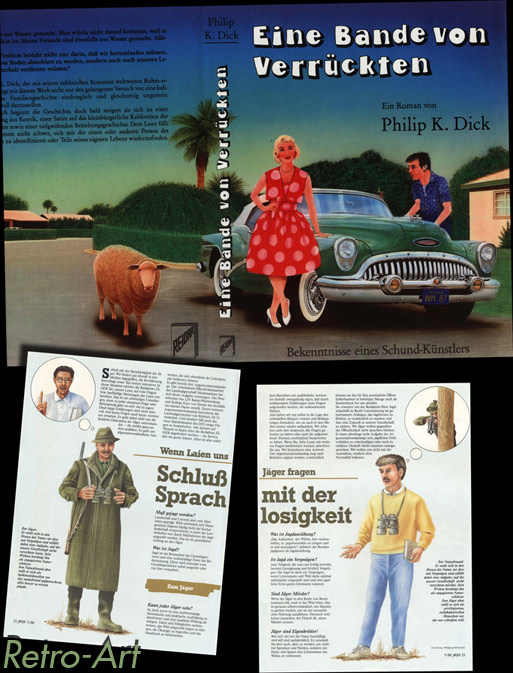Retro Zeichnungen