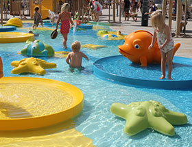 Wasser-Spielbereich