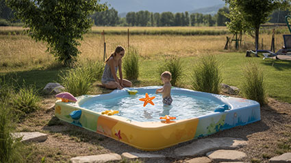 Wasser-Spielplatz
