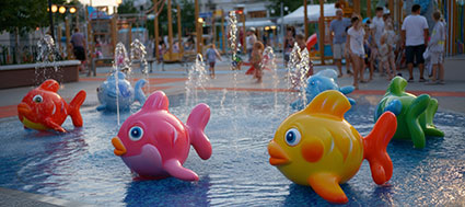 Wasserspiellandschaften