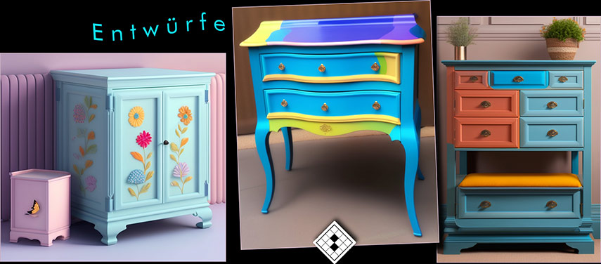 Wunschmotive auf Möbel