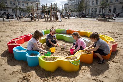 XXL-Sandkästen